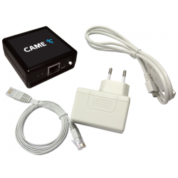 CAME 806SA-0030 RETH001 MODUŁ ETHERNET - ŁĄCZNOŚĆ PRZEZ ETHERNET. ZAWIERA ZINTEGROWANY MODUŁ RADIOWY DO POŁĄCZENIA AUTOMATYKI DO BRAMY Z CHMURĄ CAME C