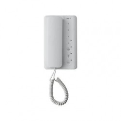 CAME Słuchawkowy odbiornik audio z 4 przyciskami interkomowymi, kolor biały. AGT A EVO (840CA-0050)