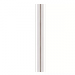 KEY RAL41 jednoczęściowa szyna aluminiowa z paskiem oraz oświetleniem LED o długości 4090 mm