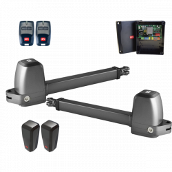 BFT ATHOS AC KIT A25 zestaw automatyki do bram skrzydłowych o wadze do 350kg i długości skrzydła do 2,5m