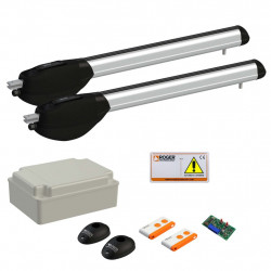 ROGER KIT R20/510/L Zestaw do dwuskrzydłowej bramy o maksymalnej szerokości wjazdu 7 m (3,5 m + 3,5 m)