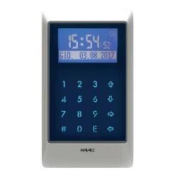 FAAC Czytnik zbliżeniowy XKPR DA 125 kHz z klawiaturą kodową i wyświetlaczem 103222