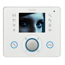 Came Bezsłuchawkowy odbiornik wideo z ekranem LCD 3,5”, kolor biały. OPALE WHITE (62100270)