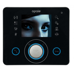 Came Bezsłuchawkowy odbiornik wideo z ekranem LCD 3,5”, kolor czarny. OPALE BLACK (62100280)