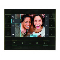 Came Bezsłuchawkowy odbiornik wideo z ekranem LCD 7”, kolor czarny. FUTURA X1 BK (62100530)