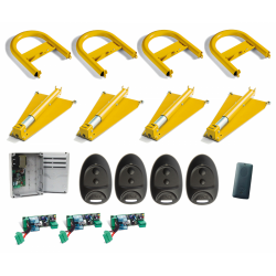 CAME automatyczna zapora 4 miejsc parkingowych UNIPARK ARK1 SYSTEM W PEŁNEJ OPCJI NA 4 AUTA