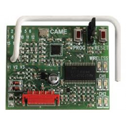 CAME KRIOCN8WS - Moduł sterowania radiowego z gniazdem zaciskowym do zarządzania akcesoriami bezprzewodowymi dla serii produktów BXV i AXI. 806SS-0040