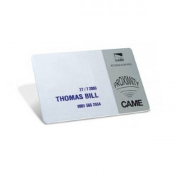 CAME TR KARTA1 karta zbliżeniowa 64 bity, 125kHz z otworem na taśmę