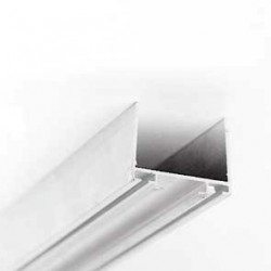 Profil aluminiowy dolny / górny do bram segmentowych wysokie