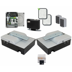 NICE S-FAB - SFAB2124 ERA ONE BLUEBUS - zestaw do bram dwuskrzydłowych do podziemnego montażu, do bram o długości skrzydła do 2.3 m i ciężarze do 400