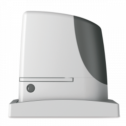 Nice RUN1800P napęd 230V do bram przesuwnych o ciężarze do 1800kg. Z wbudowaną centralą sterującą BLUEBUS, indukcyjne wyłączniki krańcowe