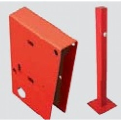TOUSEK - Słupek metalowy dla RLS 610/620. Czerwony - 13500120